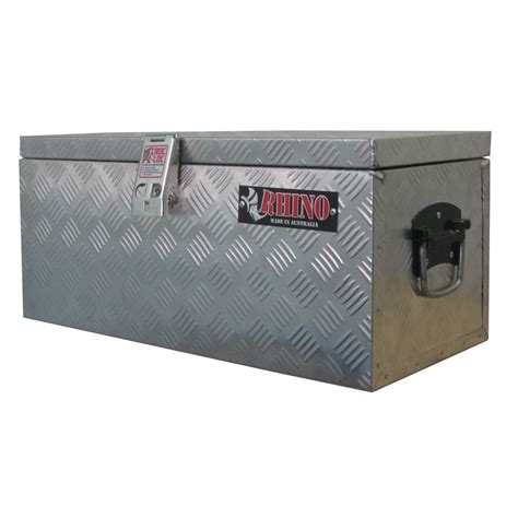 rhinos metal boxes|rhino storage box bunnings.